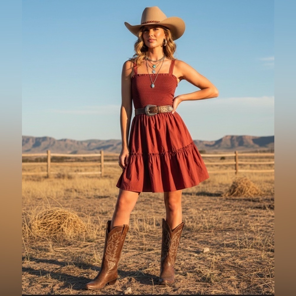 Just found women’s dress size medium! Style it in May ways like new